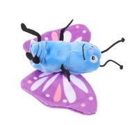 Hohopeti Burattino Mano Morbido Farfalla in Peluche Educativo per Piccoli Gioco Teatro Burattini Animali Morbidi per Spettacoli e Apprendimento