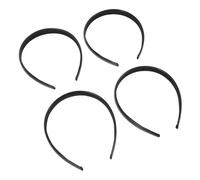 Hohopeti Cerchietti per Chioma da Donna Neri in Pu Lucido 2 Pezzi, Fascia Elegante Comoda e Minimalista per Uso Quotidiano e Stile Raffinato