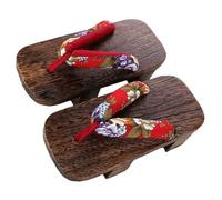 Hohopeti Ciabatte Casa Donna Stile Giapponese Zoccoli Leggeri e Resistenti Sandali Estivi Eleganti per Party e Uso Quotidiano Scarpe Casual Femminili Pratiche e Facili da Indossare