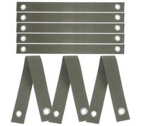 Hohopeti Cinghie di Nylon per Alberi con Occhielli, Set da 8 Pezzi per Fissaggio e Supporto Piante da Giardino, Resistenti all’intemperie, Protezione Ceppi e Alberelli per Crescita Sana