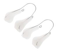 Hohopeti Clip Modellante Naso in Silicone 2 Pezzi per Sollevare e Definire Ponte Nasale Design Sicuro per Migliorare Naso Piatto Strumento di Bellezza e Confortevole