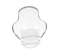 Hohopeti Clip Porta Palline da Tennis Trasparente Supporto Portatile con Clip da Cintura per Allenamento e Partite Riduce Recupero Palline Design Compatto e Multifunzionale