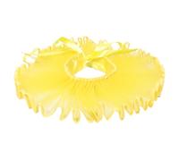 Hohopeti Colletto Rinascimentale con Balze in Tulle Dorato Colletto Scollo Elizabethan Regolabile per Costume Unisex Accessorio Cosplay e Teatro per Donna e Uomo per Halloween e Spettacoli