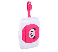 Hohopeti Contenitore Per Fazzoletti Portatile Per Neonati Da Esterno Con Design A Bottone E Cinghia Di Sicurezza in Plastica Pp Per Neonati E Bambini Piccoli