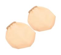 Hohopeti Copertura Diffusore Lampadina LED 2 Pezzi per Cameretta Ragazzo Ragazza, Paralume Morbido Antiriflesso Beige 5-7 Cm, Protezione Occhi e Luce Soffusa per Allattamento e