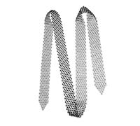 Hohopeti Cravatta Donna con Pietre Brillanti per Danza e Costumi Accessorio Elegante con Cristalli Scintillanti Design Versatile per Ogni Look e Occasione