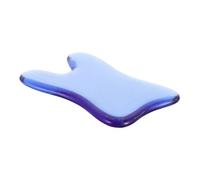 Hohopeti Crystal Gua Sha Facial Scraping Tool Portable Four Sided For Cooling Puffiness Reduction And Even Tone Travel Friendly For Men And