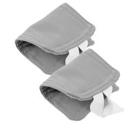 Hohopeti Cuscino Silenziatore per Porta Cameretta Antisbattente Finitura Grigia Set da 2 Pz, per Locale e Ambienti Domestici