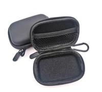 Hohopeti Custodia Porta Saturimetro Da Dito in EVA e PU con Cerniera Resistente e Portachiavi Per Trasporto di Pulsossimetro e Accessori per Outdoor e Casa