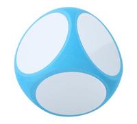 Hohopeti Dado Di Schiuma Grande Scrivibile Fai Da Te Angoli Arrotondati, Dado Educativo Leggero Per Ragazzo Ragazza, Per Giochi Di Classe, Matematica e Attività Didattiche, 10 Cm Blu,