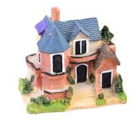 Hohopeti Decorazione Villa in Resina e Resistente al Colore Ornamento Villa per Giardino e Casa Soprammobile Creativo per Ufficio e Camera Idea Regalo Originale Colore Colore Casuale