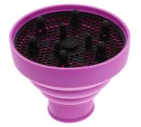 Hohopeti Diffusore per Phon in Silicone Resistente al Calore e Retrattile per Capelli Ricci Leggero ed Elastico Facile da Pulire e Conservare per Uso Domestico e Professionale