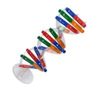 Hohopeti Dna a Doppia Autoassemblante Strumento Didattico Scientifico per Ragazzo Ragazza Kit Educativo di Biologia per Scuole Medie Laboratorio Stem Colore Casuale
