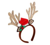 Hohopeti Fascia Capelli Capodanno in Plastica Resistente Cerchietto Leggero e Confortevole per Donne Accessorio Feste Natalizie e Happy Year Party