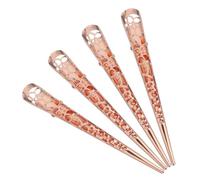 Hohopeti Fermagli per Chioma a Becco D’Anatra da Donna Set 4 Pezzi in Metallo Traforato Oro Fermagli a Coccodrillo senza Segni per Styling e Uso Quotidiano Accessori Compatti per Feste