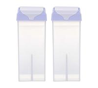 Hohopeti Flacone per Cera Depilatoria da Viaggio 2 Pezzi Bottiglia di Stoccaggio in Plastica Resistente Contenitore Compatto Anti-Perdita per Kit Ceretta e Forniture da Colore Casuale