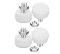 Hohopeti Freni Regolabili in Gomma per Dita dei Piedi di Pattini a Rotelle Set 4 Pezzi Accessori per Pattinaggio all’Aperto con Supporto Stabile e Manutenzione Semplice