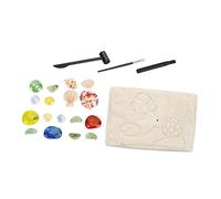 Hohopeti Giocattolo Educativo Attività Archeologica per Gemme Imitazione Kit Didattico Creativo per Ragazzi e Ragazze Gioco di Scoperta e Apprendimento Scientifico