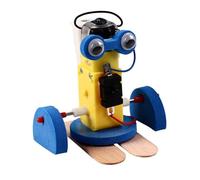 Hohopeti Giocattolo Robot Da Assemblaggio Per Ragazzo Mini Kit Robot Strisciante Giocattolo Educativo Scientifico e Tecnologico