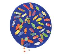 Hohopeti Gioco Educativo Abbinamento Forme in Legno Colorato, Giocattolo Cognitivo lo Sviluppo Precoce, Set di Intelligenza per Stimolazione Motoria e Riconoscimento Colori