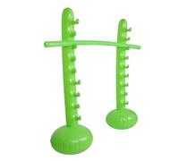 Hohopeti Gioco Limbo Gonfiabile Gigante per Saltare Bastone Gonfiabile in PVC Resistente 180 CM Altezza Regolabile Decorazioni per Feste all’Aperto Giochi da Spiaggia e Piscina per e