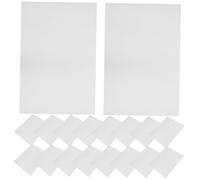 Hohopeti Guarnizione in Ceramica Ignifuga da 20 Fogli Carta Isolante per Alte Temperature Guarnizioni per Forni per Camper Guarnizione in Fibra Ceramica Carta per Guarnizioni per