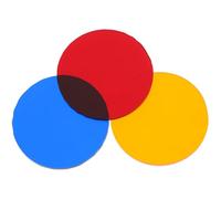 Hohopeti Kit 9 Pezzi Filtri Colorati per Illuminazione Chip Trasmissione Colore per Utilizzo in Laboratorio Didattico e Fotografia Scientifica Colore Casuale