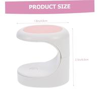 Hohopeti Lampada Nail Polish Dryer Mini USB per Manicure Essiccatore Smalti Gel Portatile Design Compatto Rosa per Casa e Salone