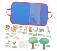 Hohopeti Lavagna in Educativa per Didattico per Raccontare Storie Materiale Sicuro e Resistente per Scuola e Asilo Favorisce Indipendenza e Apprendimento Interattivo