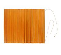 Hohopeti Libro Fai da Te in bambù Intrecciato 24X30 CM Accessorio Artigianale per Calligrafia e Decorazione Vintage Foglio Vuoto per Progetti Creativi e Arredamento Casa