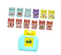 Hohopeti Macchina Educativa Precoce Carte Cognitive e Giocattoli Per Imparare Le Parole, Set Leggero Senza Wi-fi Per Ragazzo Ragazza, Apprendimento Divertente Ovunque