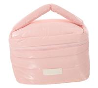 Hohopeti Makeup Organiser Bag Rosa Ultra Leggera e Capiente Custodia Cosmetici da Viaggio per Donna Organizzatore Multifunzionale per Weekend e Vacanze