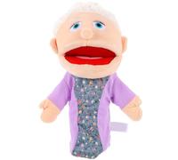 Hohopeti Marionetta a Mano Realistica, Burattino Educativo Fai da Te in Materiale Naturale Morbido, Giocattolo Interattivo per Narrazione Storie e Sviluppo Creatività, Regalo