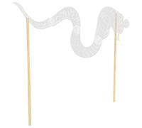 Hohopeti Marionetta Serpente Ombra DIY Materiale Artigianale per Burattini Animali Decorazione Capodanno Cinese Gioco Interattivo Creativo