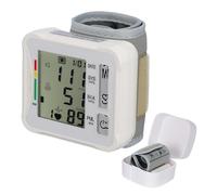 Hohopeti Misuratore Funzione di Pressione Digitale Schermo da Polso Lcd e Sleep Mode, Dispositivo Portatile Controllo Pressione Sangue per Domestico per Adulti