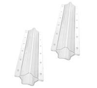 Hohopeti Modellatore per Frutta e Verdura 2 Pezzi a Forma di Stella a Cinque Punte Resistente a Sole e Pioggia Materiale Durevole per Giardino Cortile e Coltivazione di Ortaggi