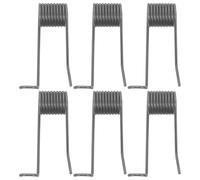 Hohopeti Molla di Serraggio a Dita per Seminatrice di Mais Lato Sinistro, Set da 6 Pezzi in Acciaio Resistente, Ricambio per Attrezzi Agricoli Meccanismo di Semina Preciso, Adatta