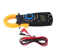 Hohopeti Multimetro Pinza Digitale Portatile Voltamperometro, Amperometro Ohmmetro e Rilevatore di Tensione, Tester Elettrico Multifunzione per Misurazioni ad Alta Precisione in Campo