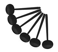 Hohopeti Occlusori Oculari Per Test 6 Pezzi, Strumento Di Optometria Portatile in Plastica Nera, Occlusore Per Esami Ortottici, Utilizzo in Cliniche o Ottiche Per Controllo Visivo Preciso