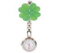 Hohopeti Orologio da Tasca con Design Floreale Clip in Lega Resistente per Infermieri Portatile Orologio da Guardia per Ragazzo Ragazza e Anziani per Uso Medico e Scolastico