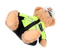 Hohopeti Orsetto Poliziotto Peluche Morbido per Bambine Giocattolo Educativo per Sicurezza Stradale Peluche Simpatico e Resistente Regalo Compleanno per Ragazzi e Ragazze