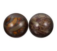 Hohopeti Palm Massage Balls in Marble For Chinese Hand Exercises, 2 Pieces, Small And Portable For Muscle Tension Relief