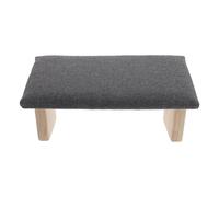 Hohopeti Panca in legno pieghevole per meditazione e viaggi, sgabello portatile con protezione per le ginocchia, struttura stabile, 1 pezzo
