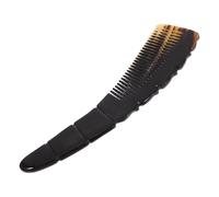 Hohopeti Pettine in Corno di Bue Naturale 20X55 CM per Massaggio Cuoio Capelluto Strumento Manuale Antistatico per Styling Chioma e Uso Domestico Accessorio Chioma Impugnatura Liscia