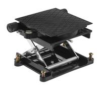 Hohopeti Piattaforma di Sollevamento a Forbice per Cric da Laboratorio, Supporto Multifunzionale Microregolazione e Rotazione, per Esperimenti e Lavorazioni Manuali Pesanti