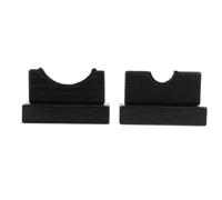 Hohopeti Porta Mazze da Baseball in Legno 2 Pezzi Supporto Stabile e Multiuso Base Decorativa Vetrina per Mazze per Organizzazione Sportiva e Conservazione Domestica