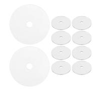 Hohopeti Portachiavi Retrò in Plastica a Forma di Mini CD Disco Vuoto, 20 Pezzi, Accessorio Creativo per Collezionisti e Appassionati di Musica per DIY Keychain Accessories