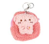 Hohopeti Portamonete Cartoon Peluche Borsa Piccola Per Cambiali e Cosmetici Design Carino Per Ragazze e Donne Accessorio Pratico Per Quotidiano