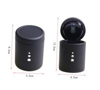 Hohopeti Posacenere Auto Portatile con LED Coperchio Antipolvere Design Rimovibile per Consolle Centrale e Cruscotto Adatto per Auto Ufficio e Casa