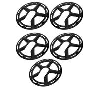 Hohopeti Protezione per Corona Bicicletta 42t 4 Fori in Plastica Resistente Set 5 Pezzi, Copertura Paracatena per Mountain Bike, Kit Riparazione Bici per Uso Outdoor e Ciclismo su